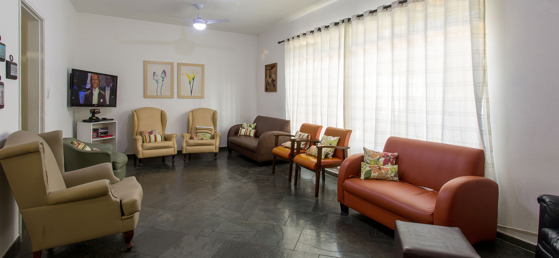 Sala de Estar (Casa 1) - Residencial Viver Bem